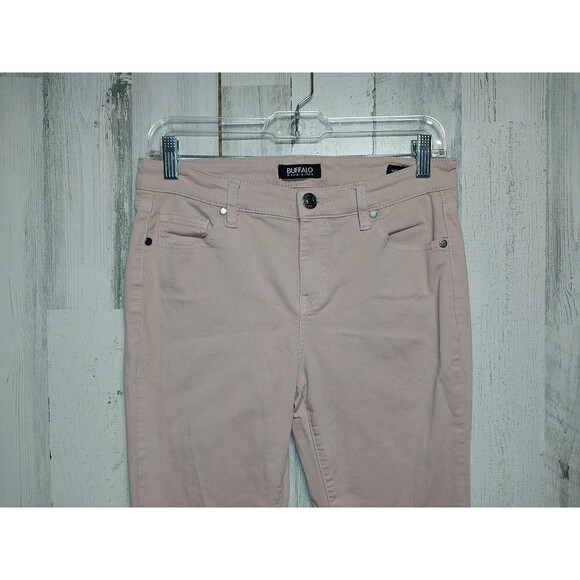 Buffalo David Bitton Super Soft Stretch Capri, Pink, Size: 8/29 Inseam: 24 - Picture 3 of 7